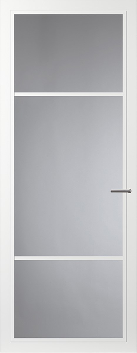Svedex Binnendeuren Form FM03 wit, Blank glas