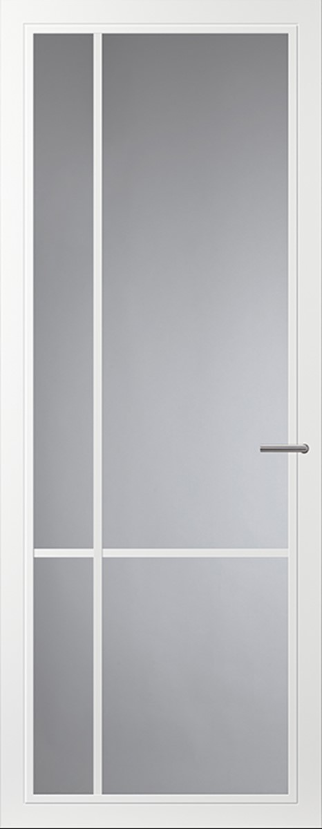 Svedex Binnendeuren Form FM05 wit, Blank glas product afbeelding