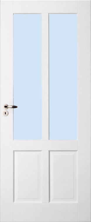 Skantrae Binnendeuren SKS 1242, Facet blank glas product afbeelding