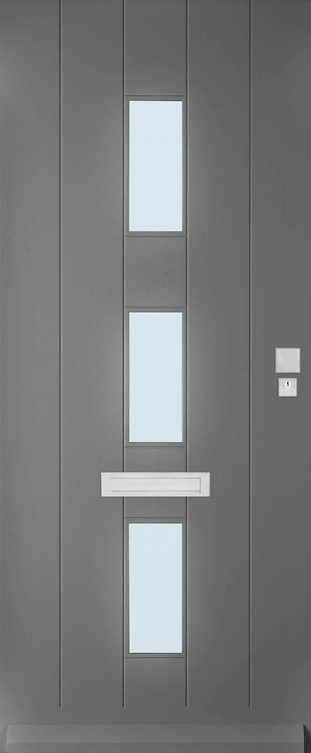 Skantrae Voordeuren SKN 650, Iso blank glas product afbeelding